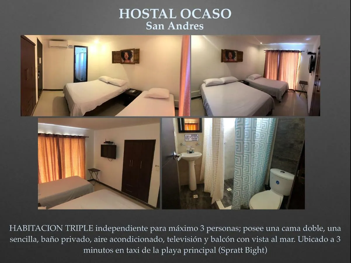 Hostal Ocaso San Andres Colombia