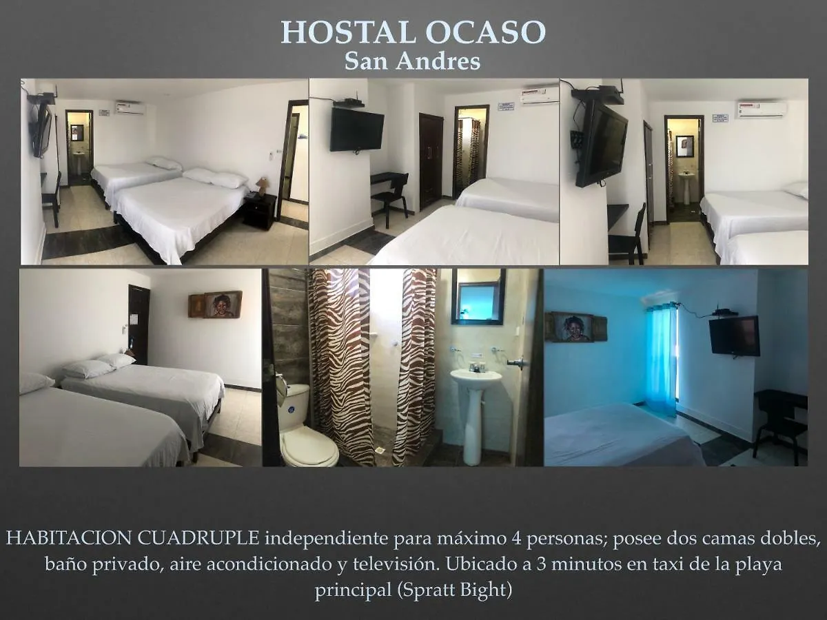 Hostal Ocaso San Andres 0*, San Andrés